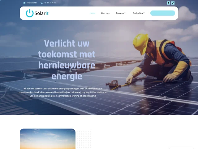 Project preview for Solarit